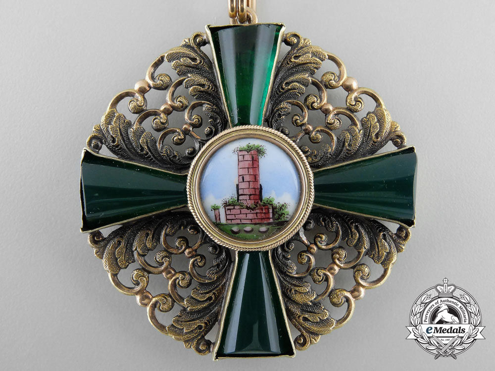 baden,_grand_duchy._an_order_of_the_zähringer_lion_in_gold,1_st_class_commander,_c.1890_s_493