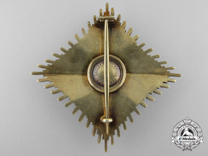 a_romanian_faithful_service_order;_grand_cross_breast_star_by_heinrich_weiss_of_bucharest_s_563
