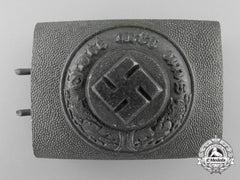 A German Police Enlisted Man's Belt Buckle By Overhoff & Cie, Ludenscheid