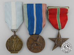 Three First War Italian Regimental Medals