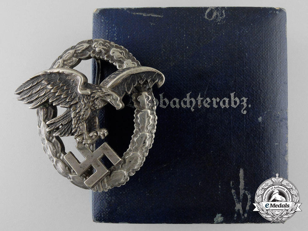 an_early_luftwaffe_observer's_badge_with_case_s_946