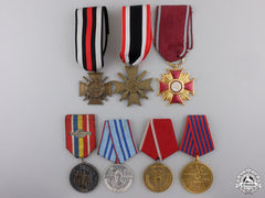 Seven European Medals And Awards