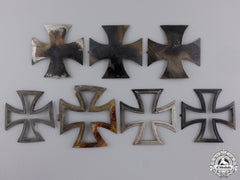 Seven Iron Cross 1939 Parts From The Zimmermann Factory