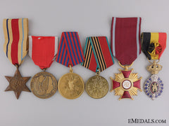 Six European Medals
