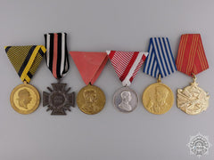 Six European Medals And Awards