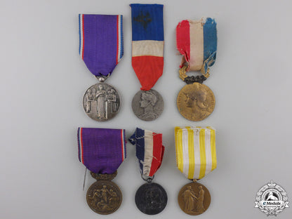 france,_iii_republic._a_lot_of_six_medals,_decorations,_and_awards_six_french_medal_554a62bbdde74