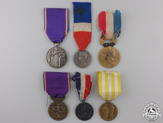 france,_iii_republic._a_lot_of_six_medals,_decorations,_and_awards_six_french_medal_554a62bbdde74