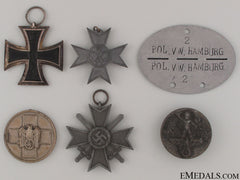 Six German Medals, Awards, & Badges