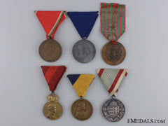Six Hungarian Medals