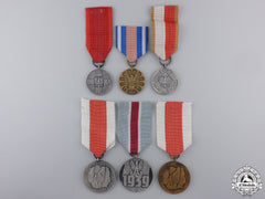 Six Polish Medals & Awards