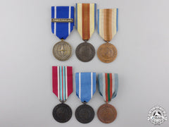 Six United Nations & Nato Medals