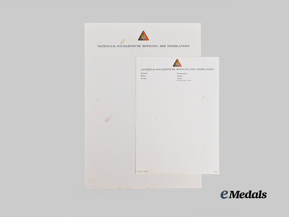 netherlands,_n_s_b._a_lot_of_unused_national_socialist_movement_stationery_e_medals__e_u24930_2