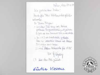 a_post_war_signed_photograph_of_knight's_cross_recipient;_günther_viezenz_t_025_1