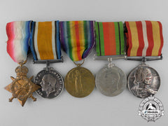 A First & Second War Group  To Reuben Victor Barnard; Royal Field Artillery/Royal Artillery