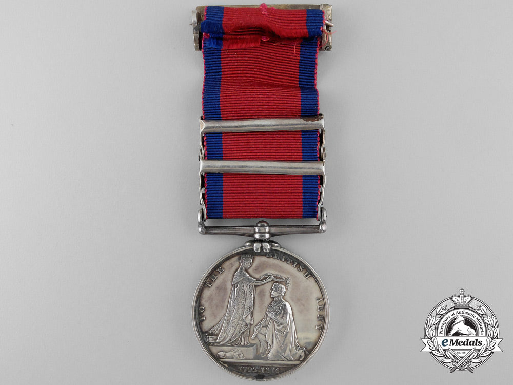 a_military_general_service_medal_to_baron_george_wichmann;_king's_german_legion_t_225