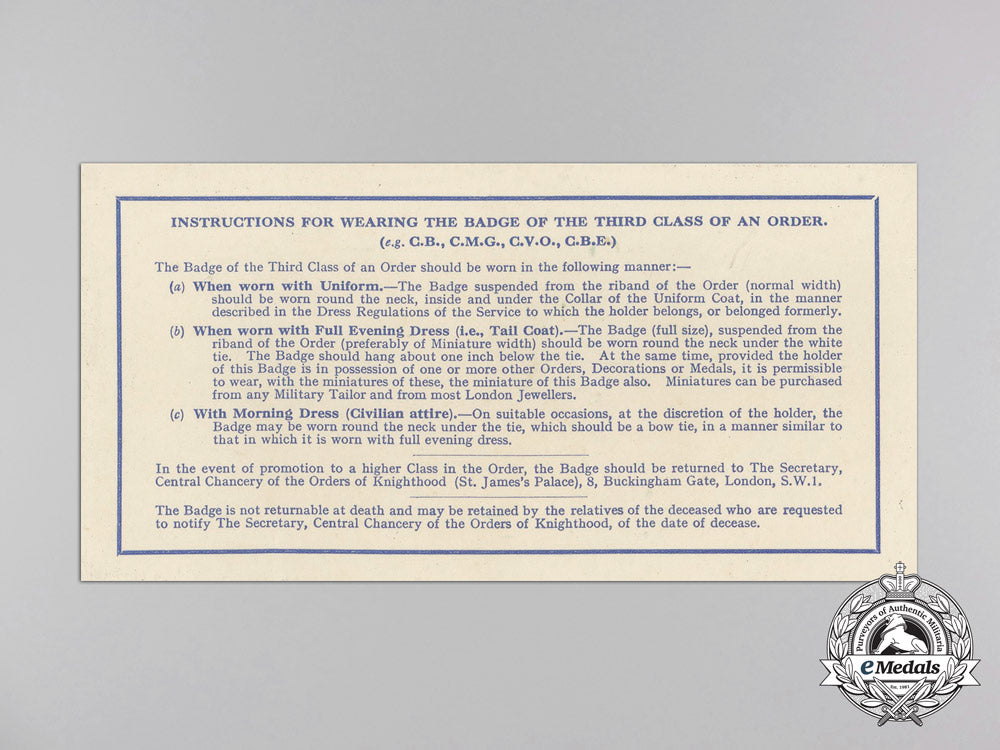 a_most_distinguished_order_of_st._michael_and_st._george;_knights_commander_t_235