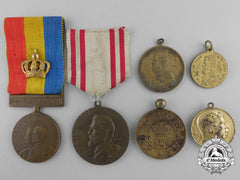 Six Romanian Medals And Awards