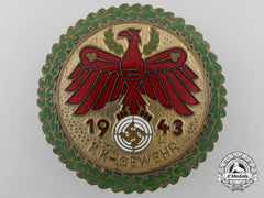 A 1943 Tirol Shooting Association Kk-Gewehr Master Shooting Award