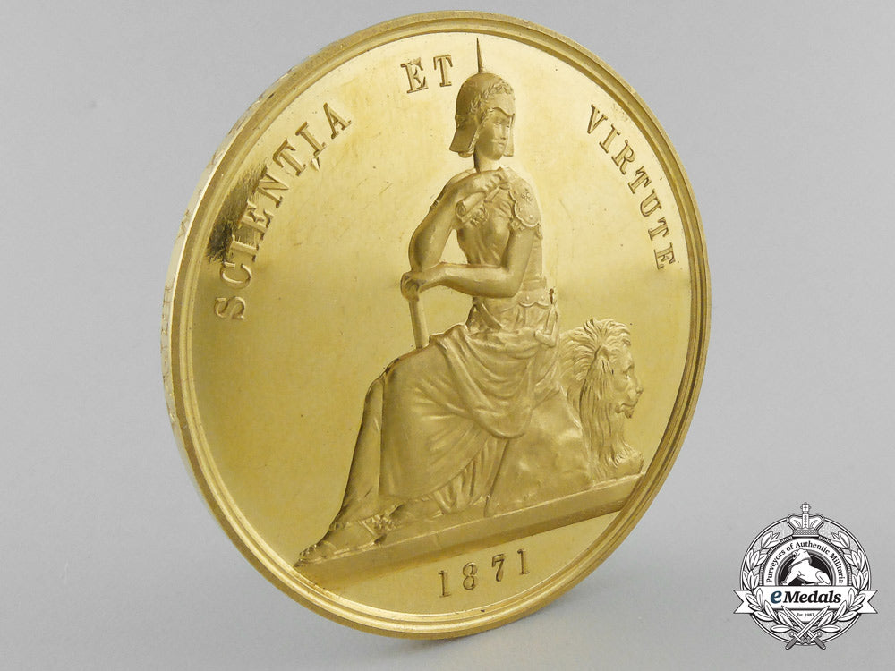 an1877_victorian_royal_artillery_institution_gold_medal_to_major_w._kemmis_t_489