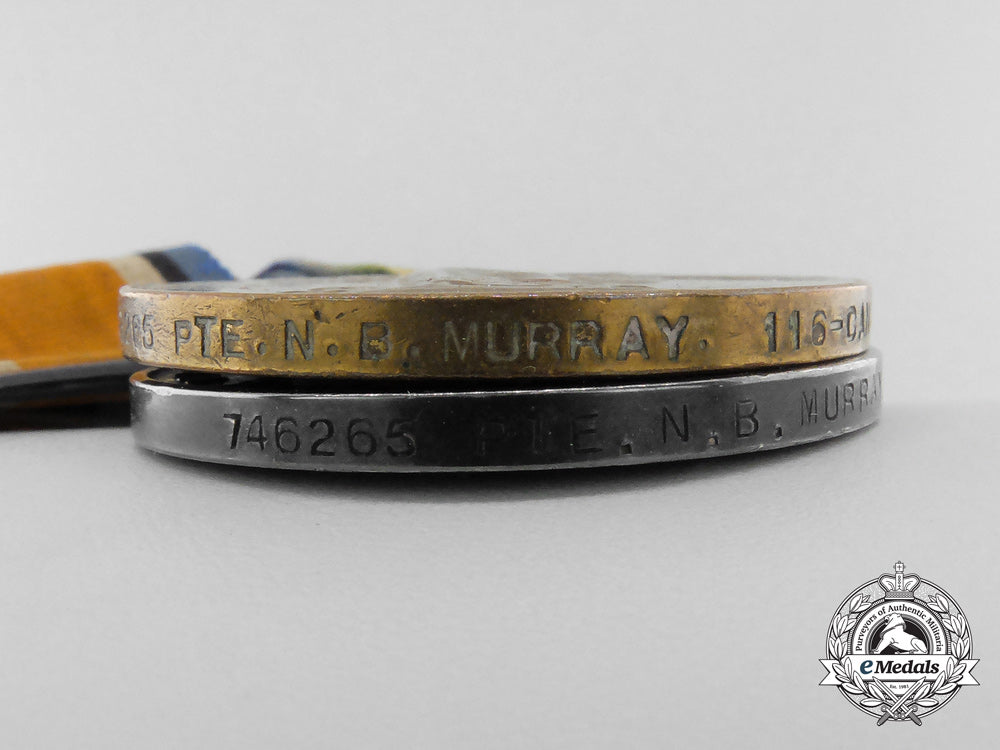 a_first_war_group_to_sergeant_norman_b._murray;116_th_infantry_battalion_t_713