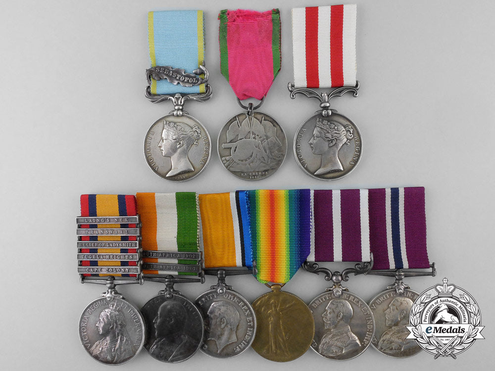 a_fine_canadian_permanent_forces_long&_meritorious_service_family_group_t_714