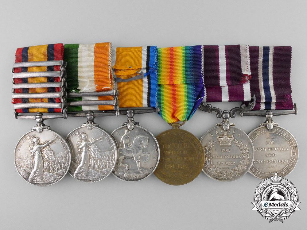 a_fine_canadian_permanent_forces_long&_meritorious_service_family_group_t_719