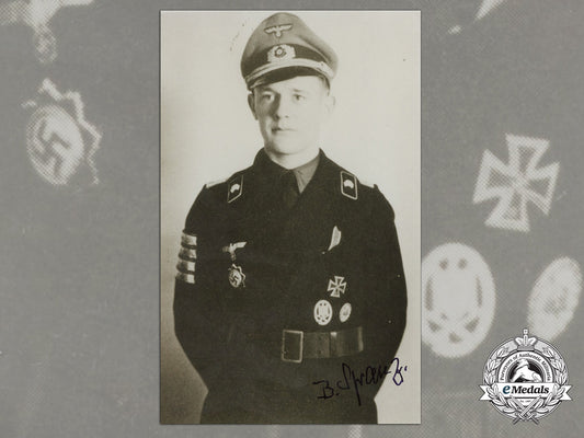 a_post_war_signed_photograph_of_knight's_cross_recipient;_bodo_spranz_t_779