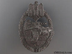 Tank Badge - Silver Grade By Karl Wurster K.g.