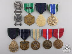 Ten American Armed Forces Medals And Awards