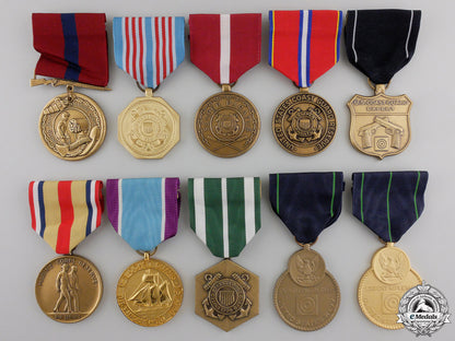 ten_american_coast_guard,_marine_corps,_navy_medals_and_awads_ten_american_coa_556381a674b92