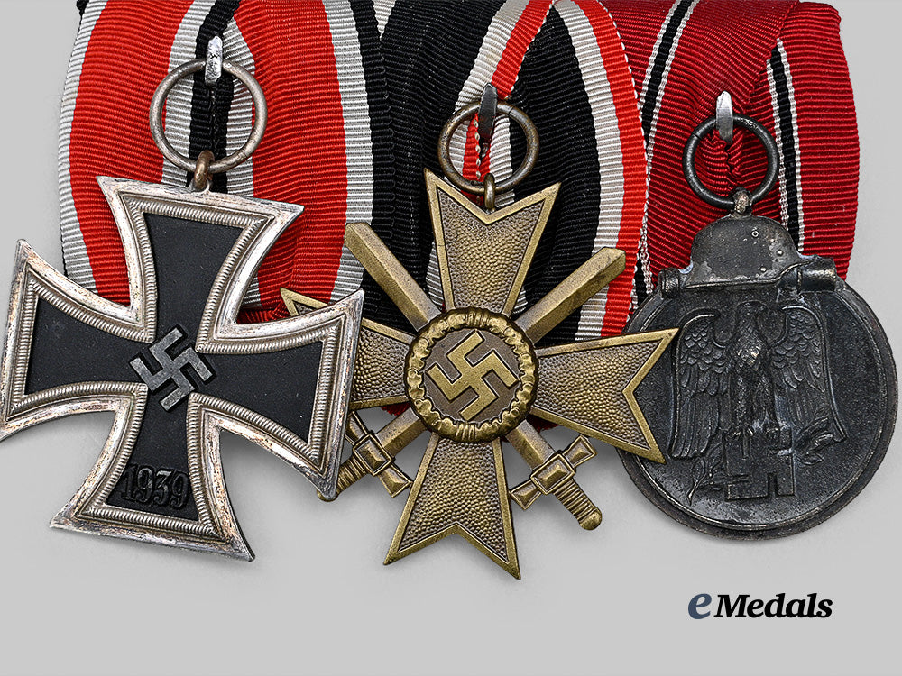 germany,_heer._a_medal_bar_and_award_documents_to_feldwebel_wilhelm_keldenich,_technische_bataillon26(mot)_bergbau_e_medals__g62712_12