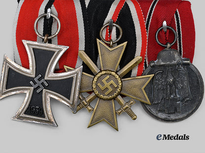 germany,_heer._a_medal_bar_and_award_documents_to_feldwebel_wilhelm_keldenich,_technische_bataillon26(mot)_bergbau_e_medals__g62712_12