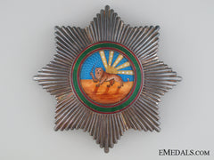 An Iranian Order Of Homayoun; 1St Class Breast Star