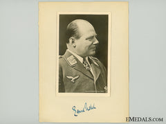The Signature Of Wwi Ace & Luftwaffe General Udet