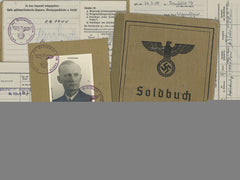 Germany, Kriegsmarine. The Soldbuch Of Naval Adjutant To A.h., Rear Admiral Karl-Jesko Von Puttkamer