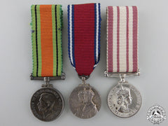 United Kingdom. Three British Miniature Medals