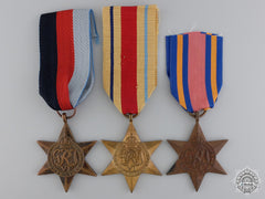 Three British Second War Campaign Stars