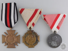 Three First War German And Austrian Medals