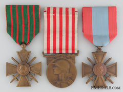 Three French Medals