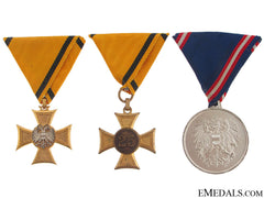 Three Military Service Awards