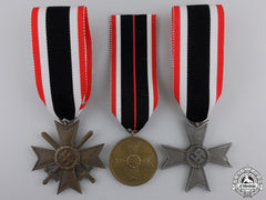 Three Second War German Merit Awards