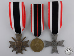 Three Second War German Merit Awards