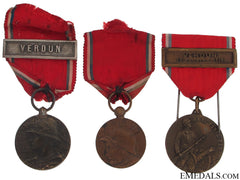 Three Verdun Medals, 1916