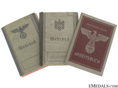 Three Wwii German Identification Items