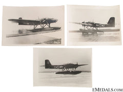 Three Wwii German Seaplane Photographs