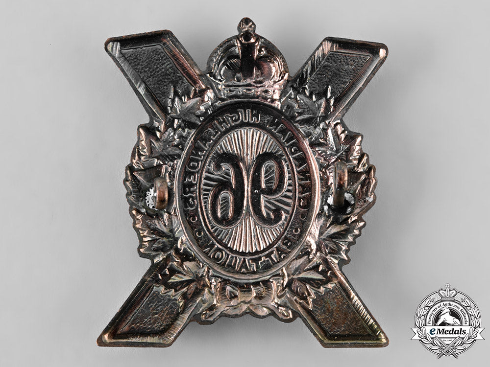 canada,_cef._a96_th_infantry_battalion"_canadian_highlanders"_glengarry_badge_tray104_lo_005