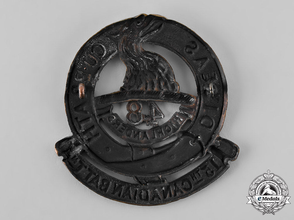 canada,_cef._a15_th_infantry_battalion"48_th_highlanders_of_canada"_glengarry_badge_tray104_lo_011