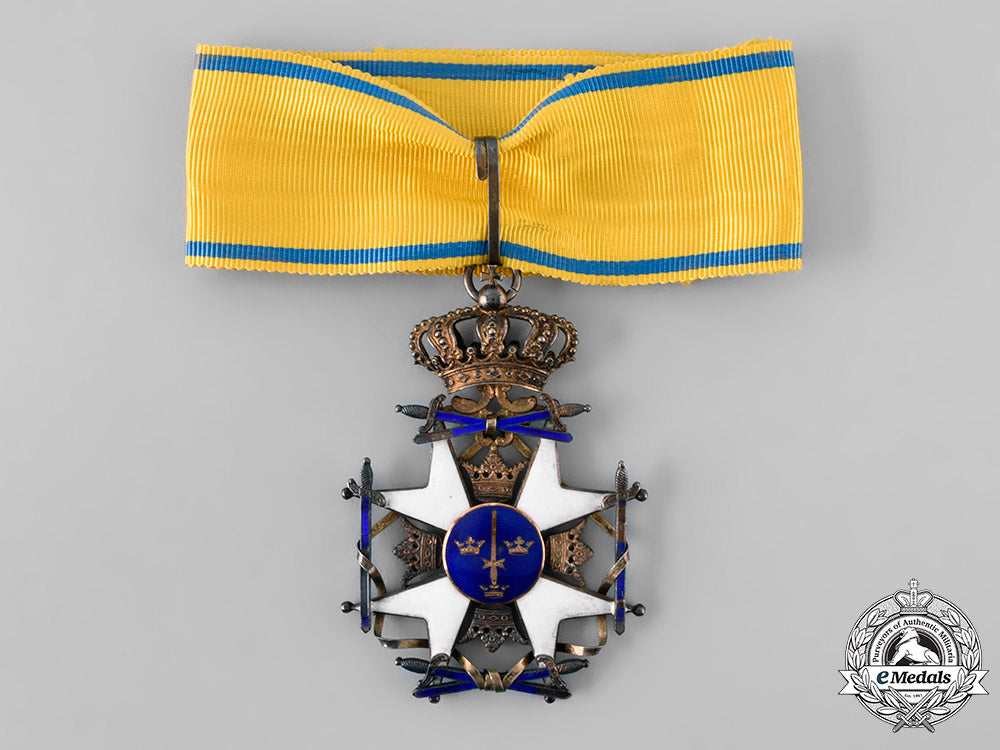 sweden,_kingdom._an_order_of_the_sword,_ii_class_commander,_c.1920_tray107_2_lo_105_1_1