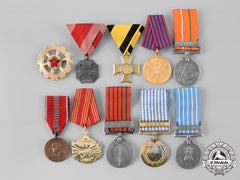 Austria, India, Romania, United Nations, Yugoslavia. A Lot Of Ten Awards