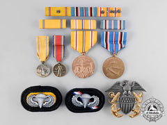 United States. A Lot Of Eleven Armed Forces Insignia